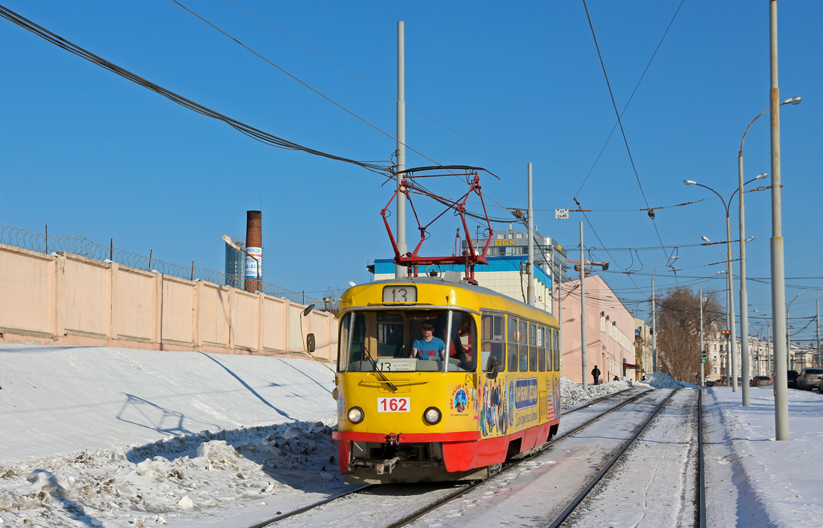 Екатеринбург, Tatra T3SU № 162