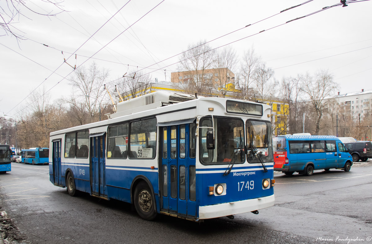 莫斯科, ZiU-682GM1 (with double first door) # 1749