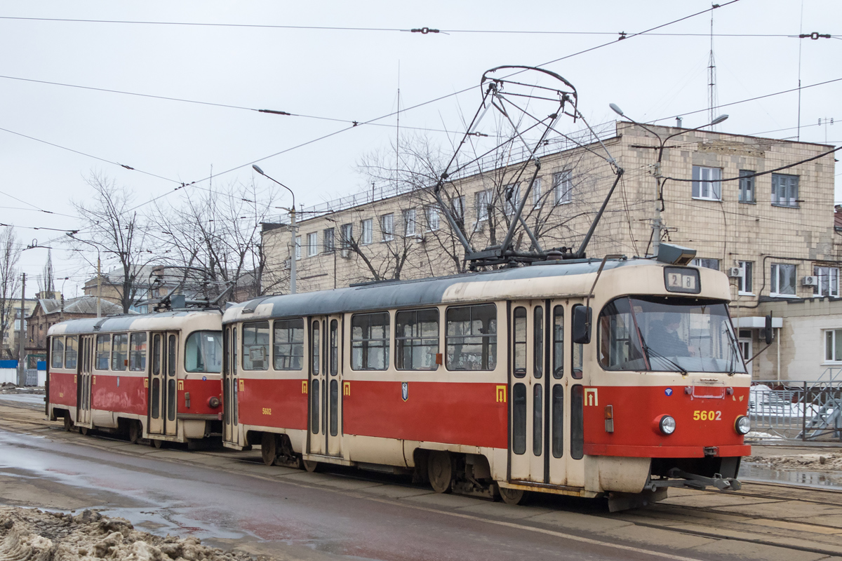 Киев, Tatra T3SU № 5602