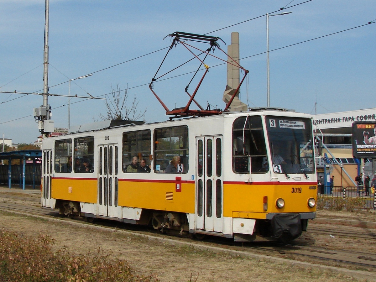 София, Tatra T6A2B № 3019