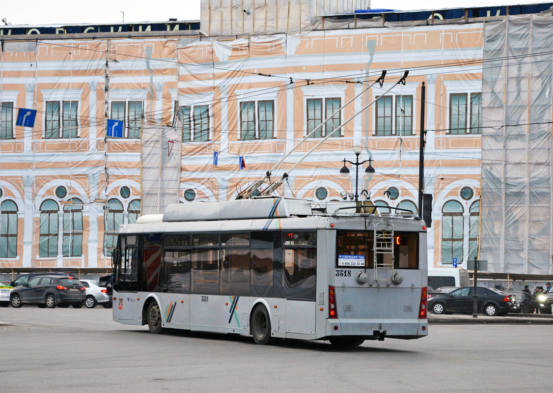 Санкт-Петербург, Тролза-5265.00 «Мегаполис» № 3518