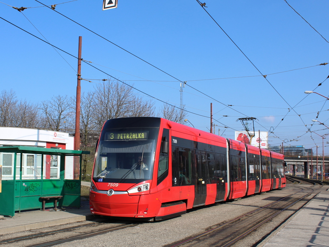 Братислава, Škoda 30T ForCity Plus № 7509