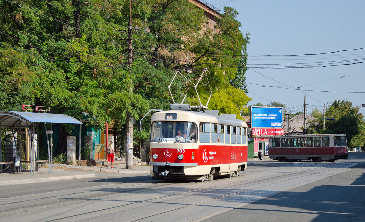 Мариуполь, Tatra T3SUCS № 703