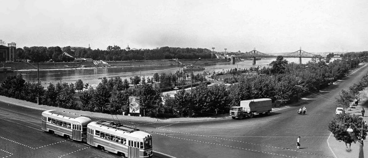 Тверь, КТМ-1 № 68; Тверь, КТП-1 № 168; Тверь — Старые фотографии (1917—1991); Тверь — Трамвайные линии: Заволжский район