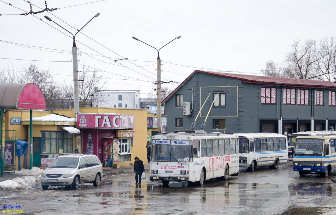 Черновцы, Škoda 14Tr89/6 № 292