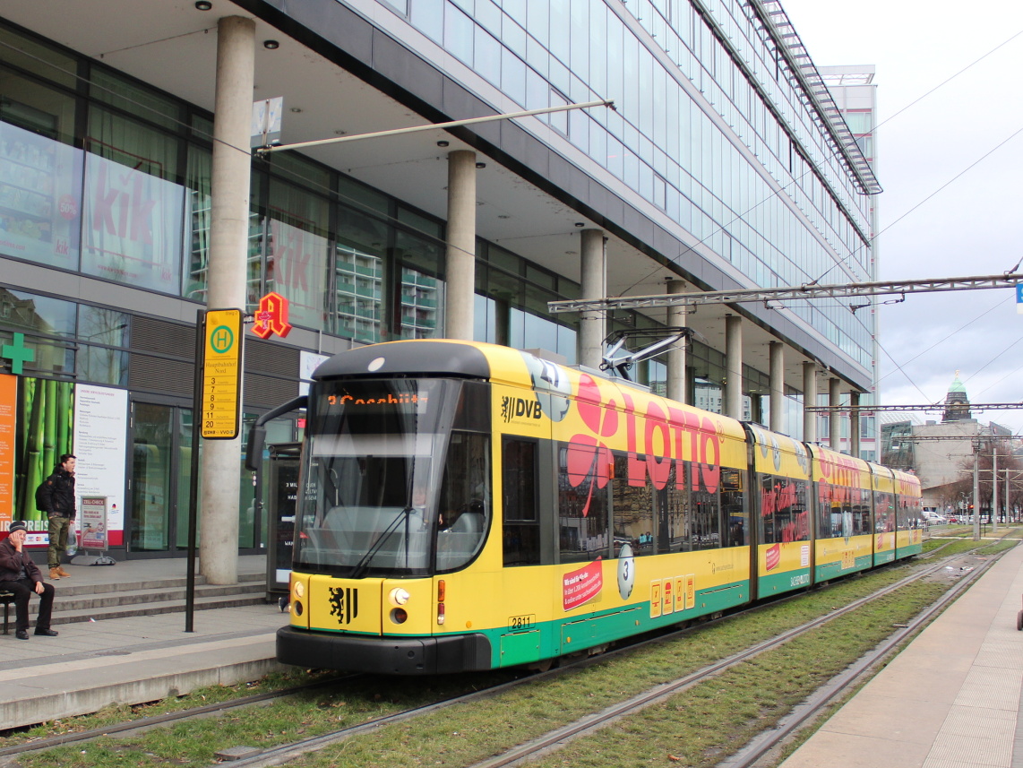 Дрезден, Bombardier NGT D12 DD № 2811