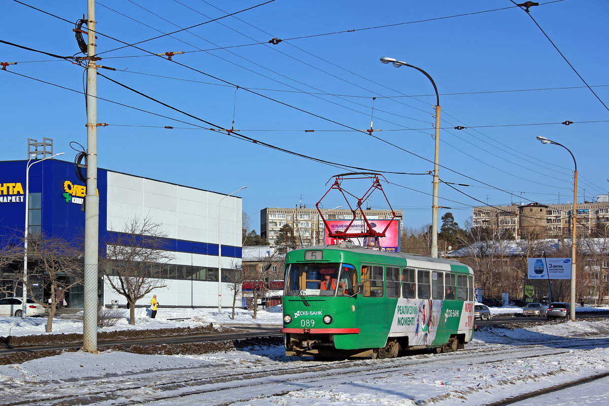 Екатеринбург, Tatra T3SU (двухдверная) № 089