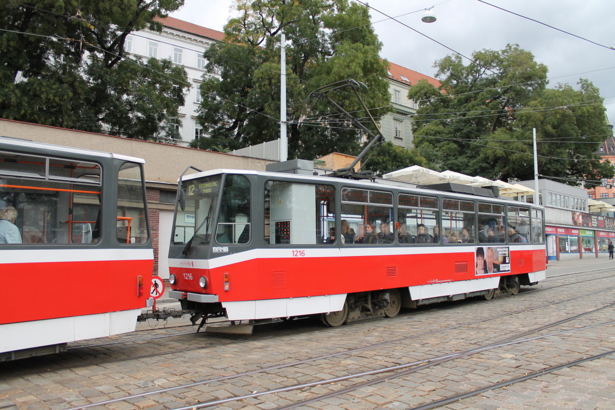 Brno, Tatra T6A5 — 1216