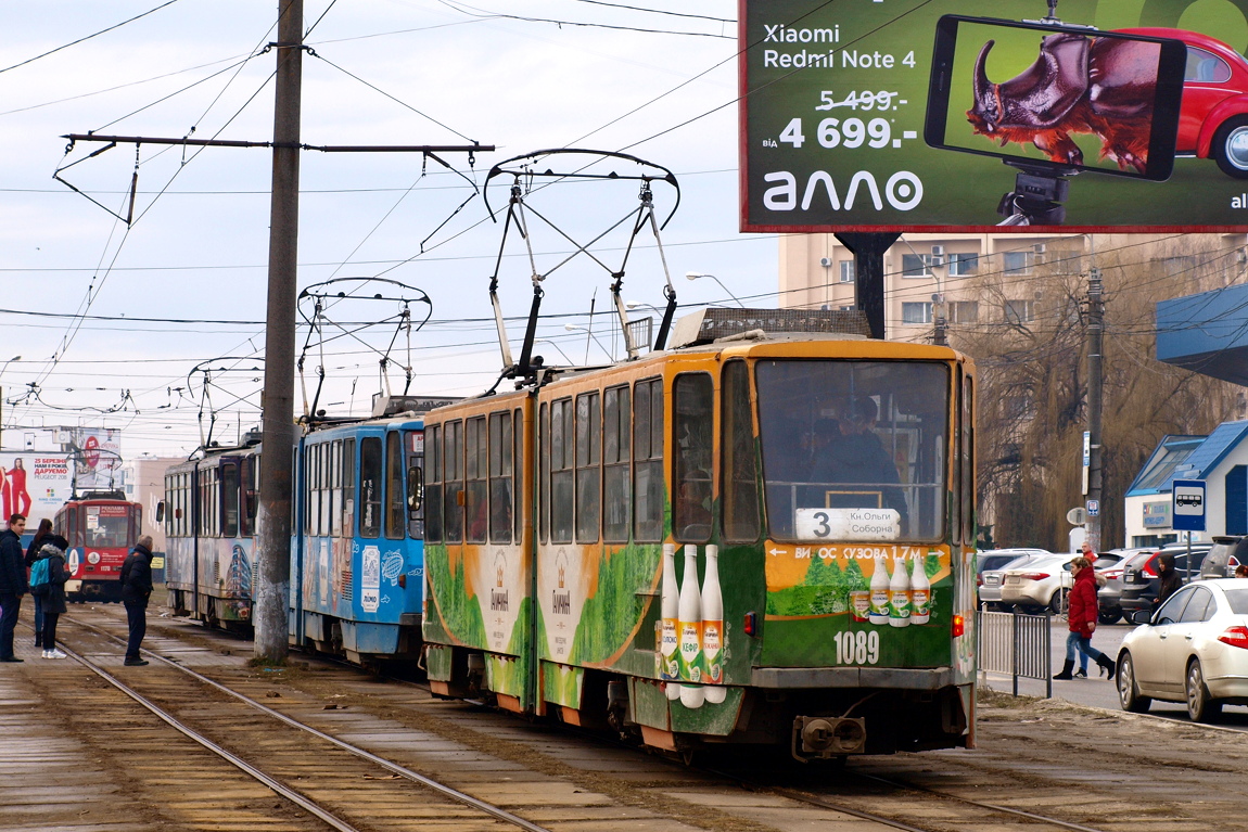 Львов, Tatra KT4SU № 1089