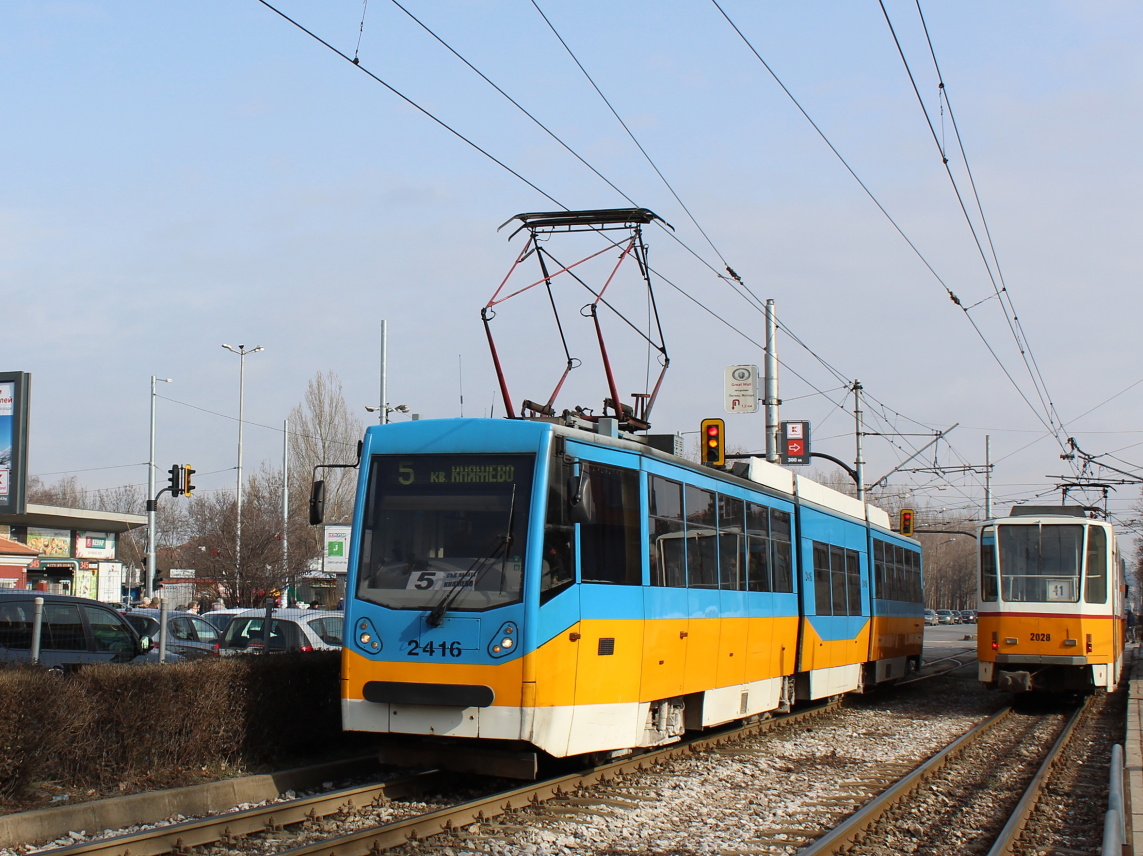 София, Inekon T8M-700 IT № 2416