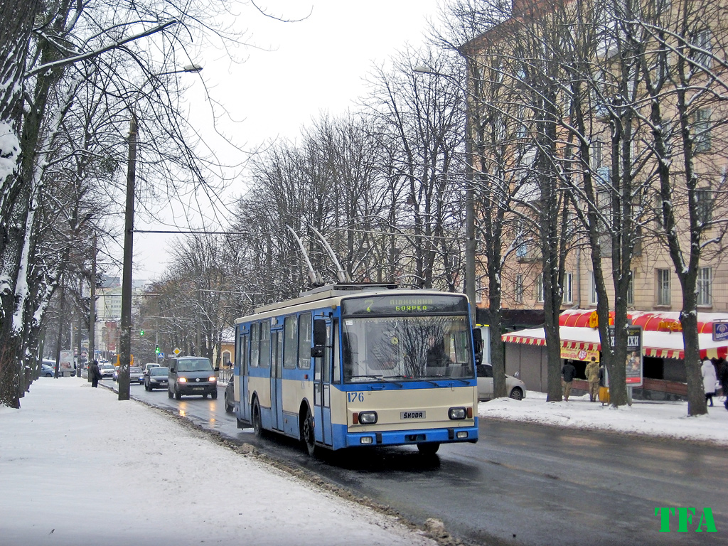 Ровно, Škoda 14Tr17/6M № 176