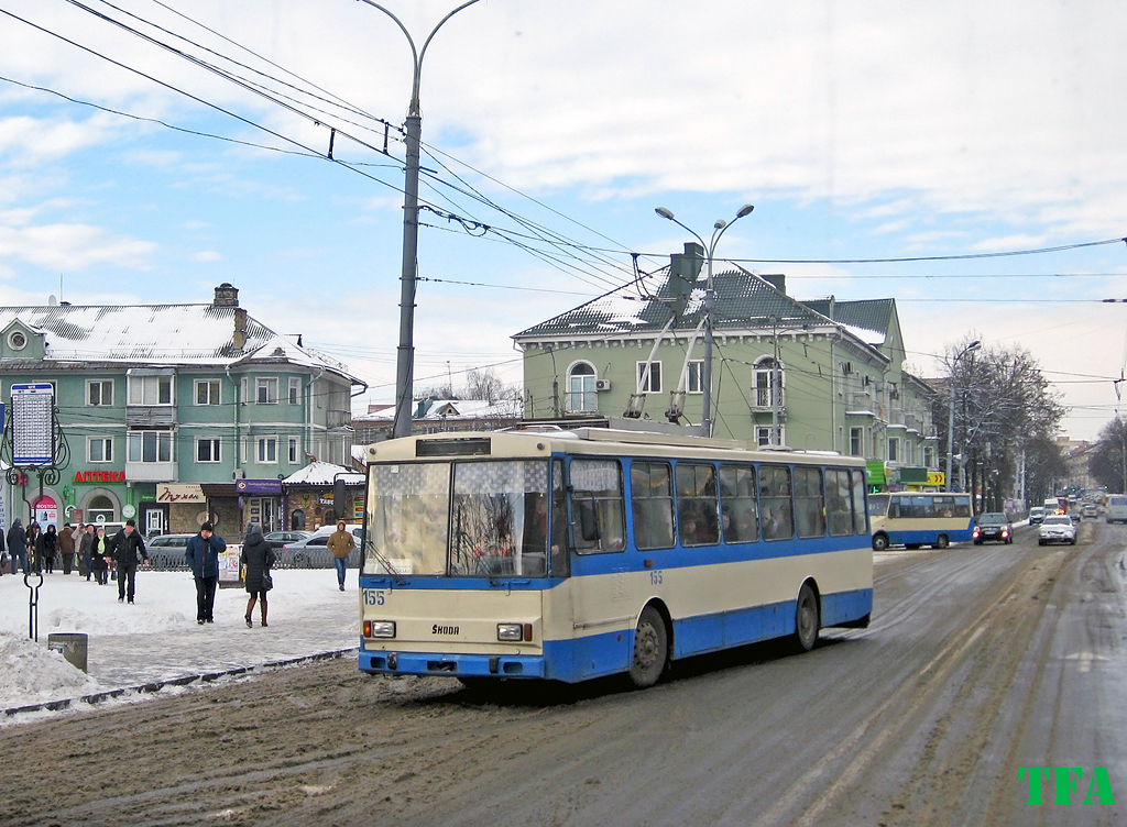 Ровно, Škoda 14Tr10/6 № 155