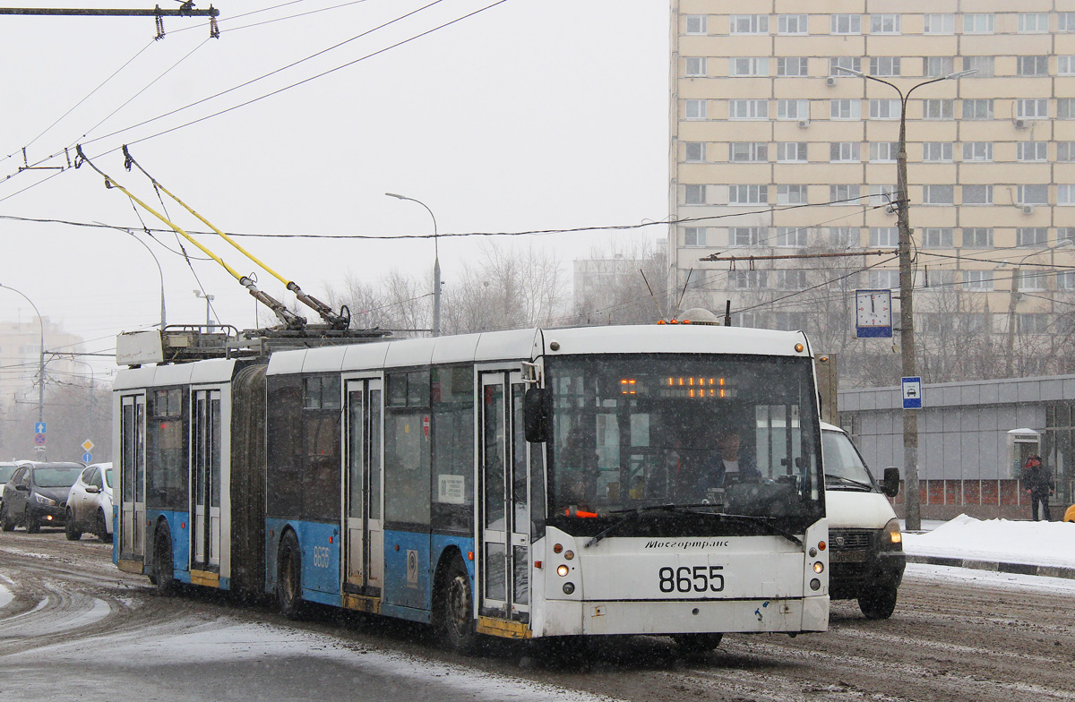 Москва, Тролза-6206.00 «Мегаполис» № 8655