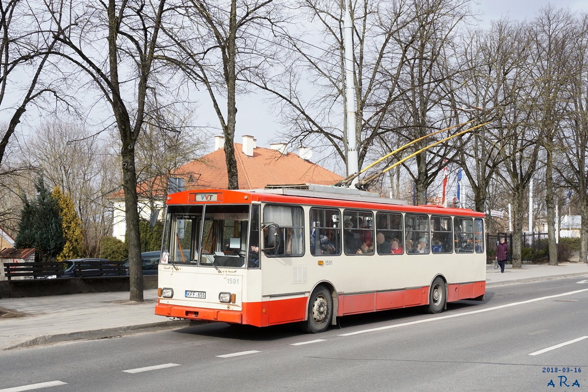 Wilno, Škoda 14Tr13/6 Nr 1591