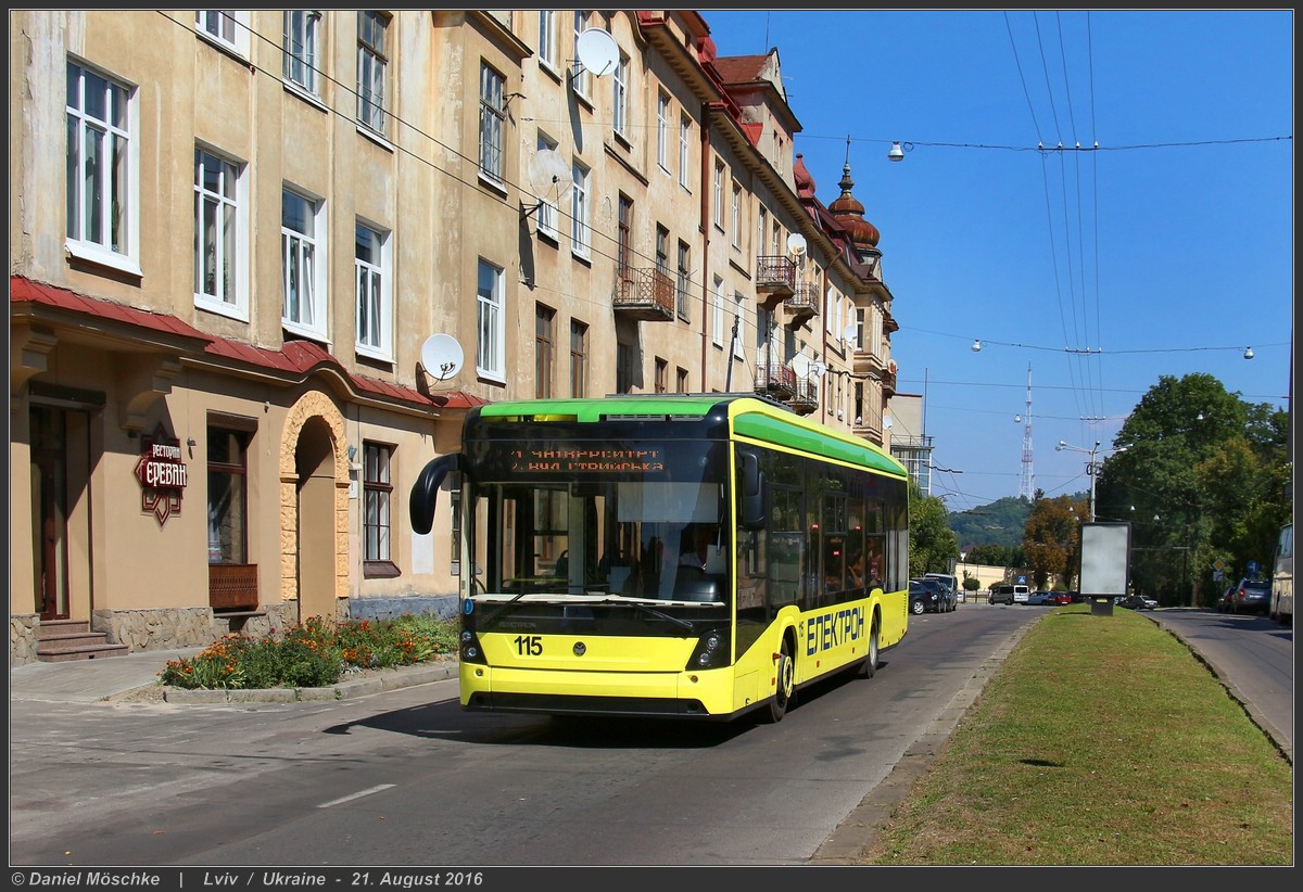 Львов, Electron T19102 № 115