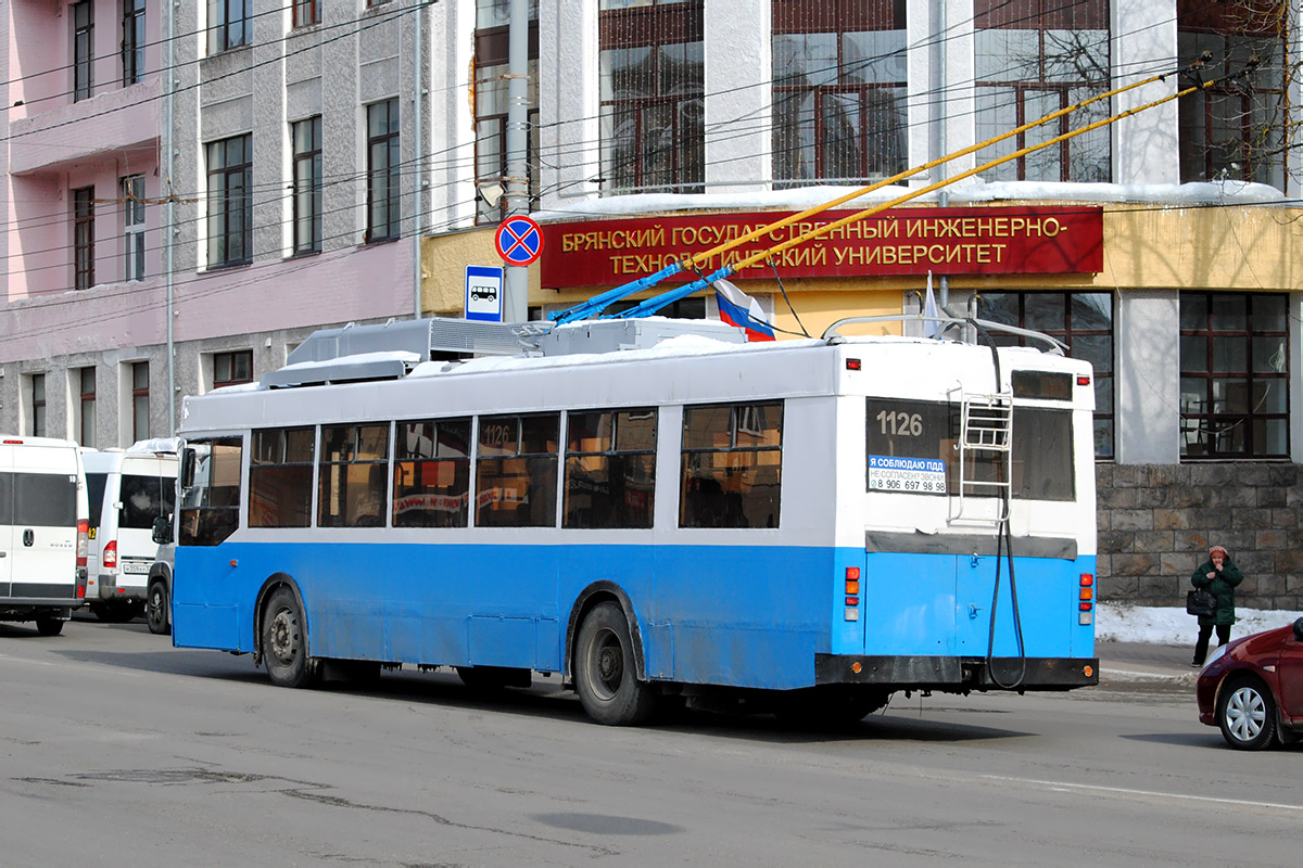 Брянск, Тролза-5275.05 «Оптима» (КР МТрЗ) № 1126