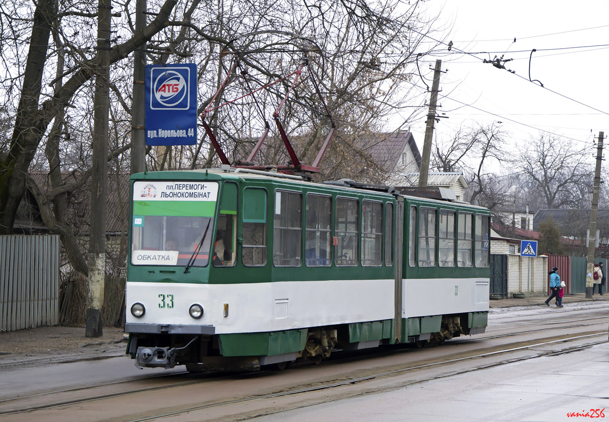 Житомир, Tatra KT4SU № 33