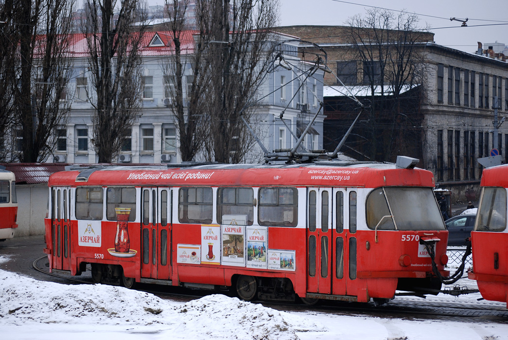 Киев, Tatra T3SU № 5570