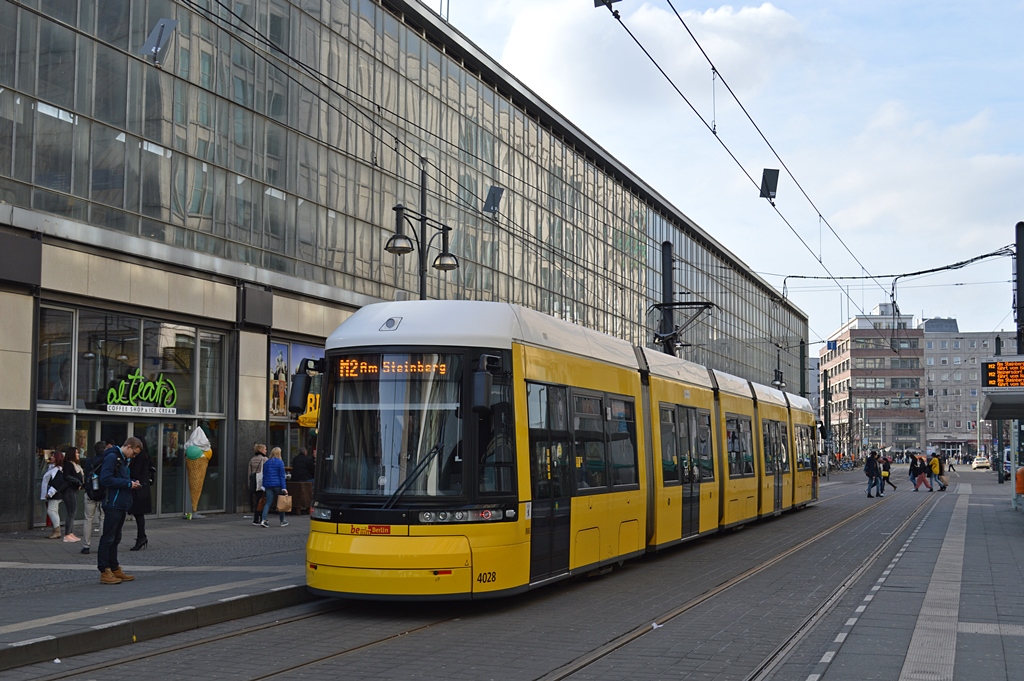 Берлин, Bombardier Flexity Berlin (GT6-08ZR/F6Z) № 4028