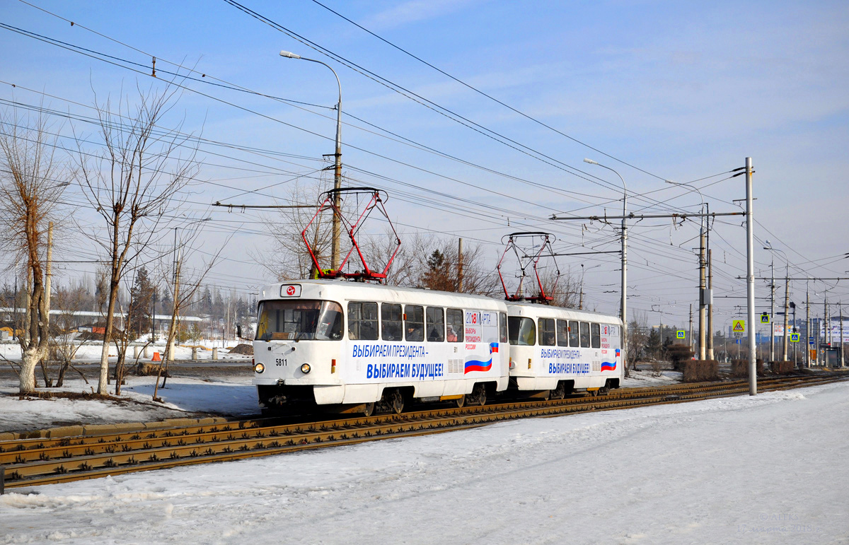 Волгоград, Tatra T3SU № 5811