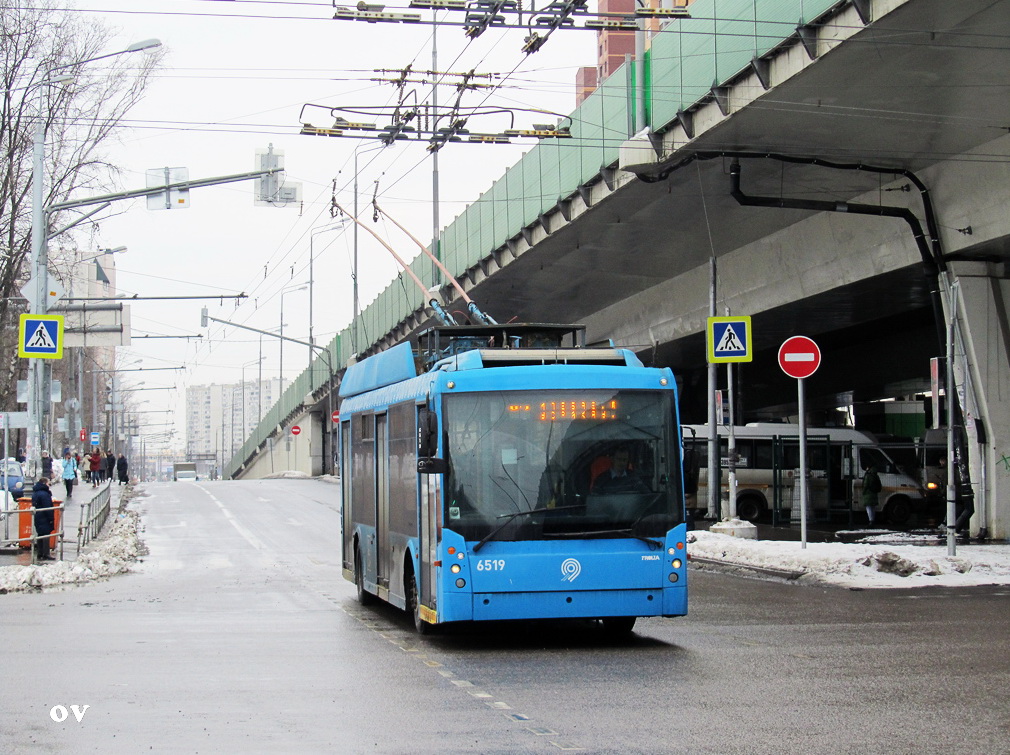 Москва, Тролза-5265.00 «Мегаполис» № 6519