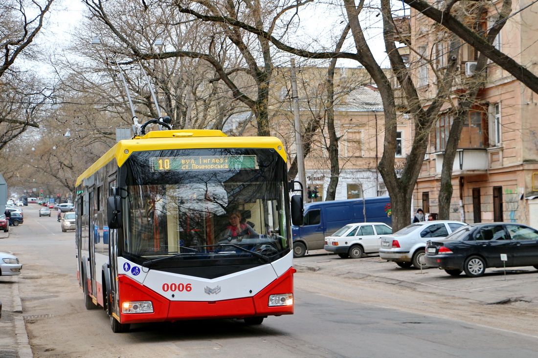 Одесса, БКМ 321 № 0006