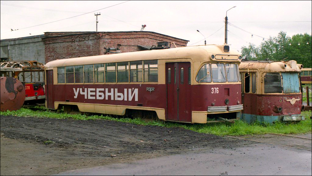 Архангельск, РВЗ-6М2 № 376; Архангельск — Старые фотографии (1992-2000)