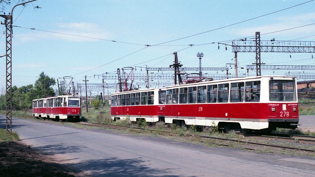 Орск, 71-605 (КТМ-5М3) № 1-279; Орск, 71-605 (КТМ-5М3) № 1-278; Орск, 71-605 (КТМ-5М3) № 172; Орск, 71-605 (КТМ-5М3) № 173