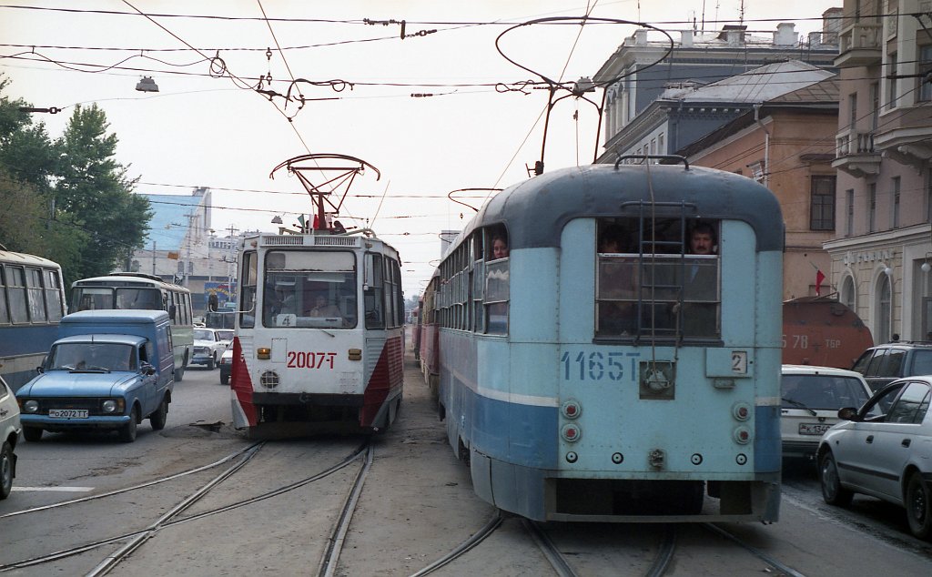Казань, 71-605 (КТМ-5М3) № 2007; Казань, РВЗ-6М2 № 1165