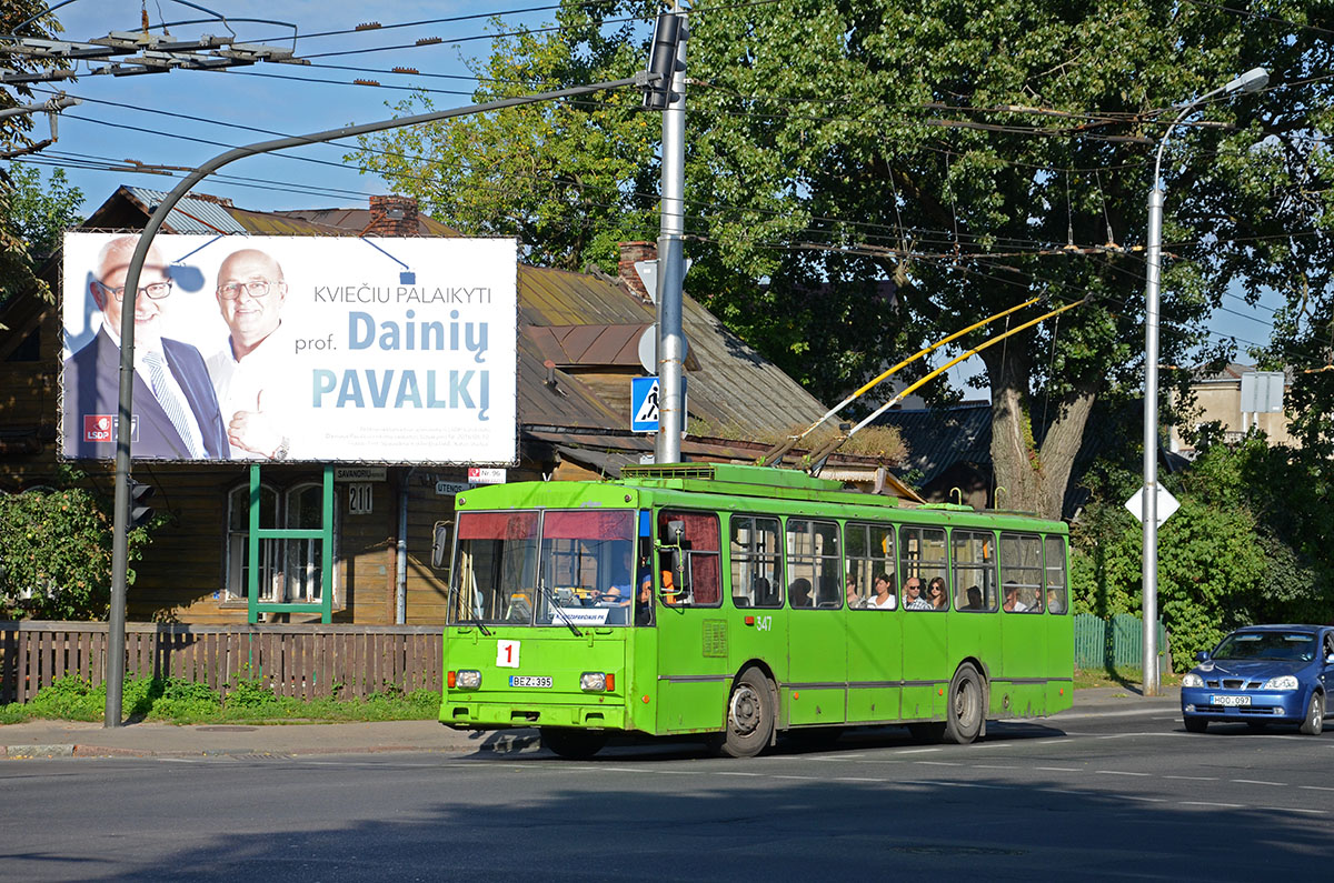 Каунас, Škoda 14Tr13/6 № 347
