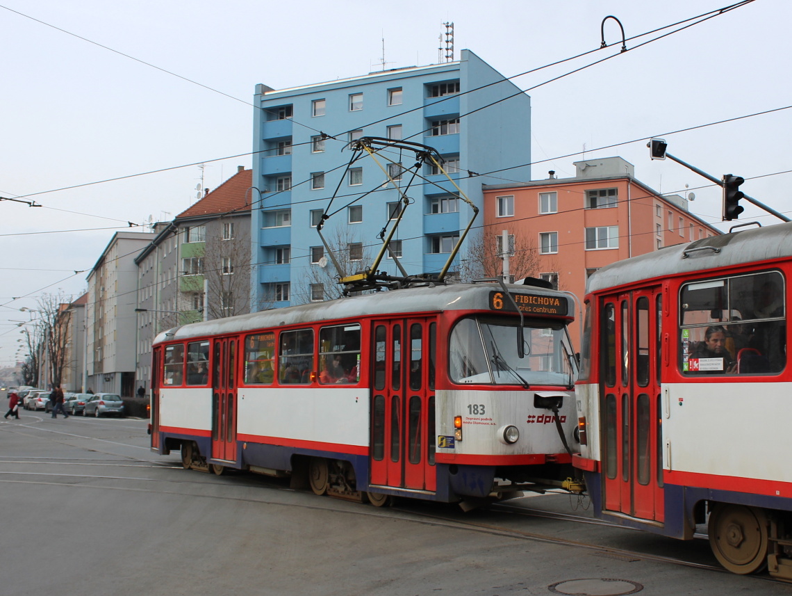 Olomouc, Tatra T3R.P nr. 183