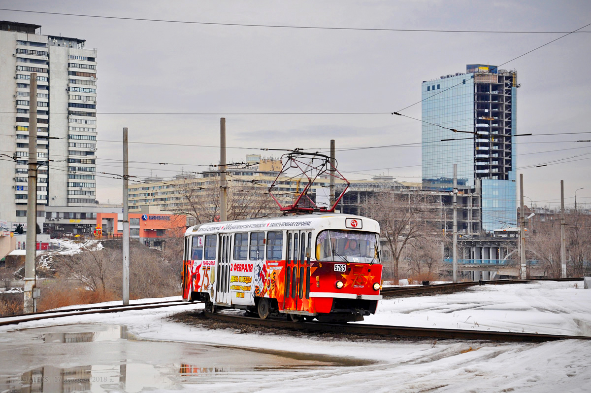 Волгоград, Tatra T3SU № 5795
