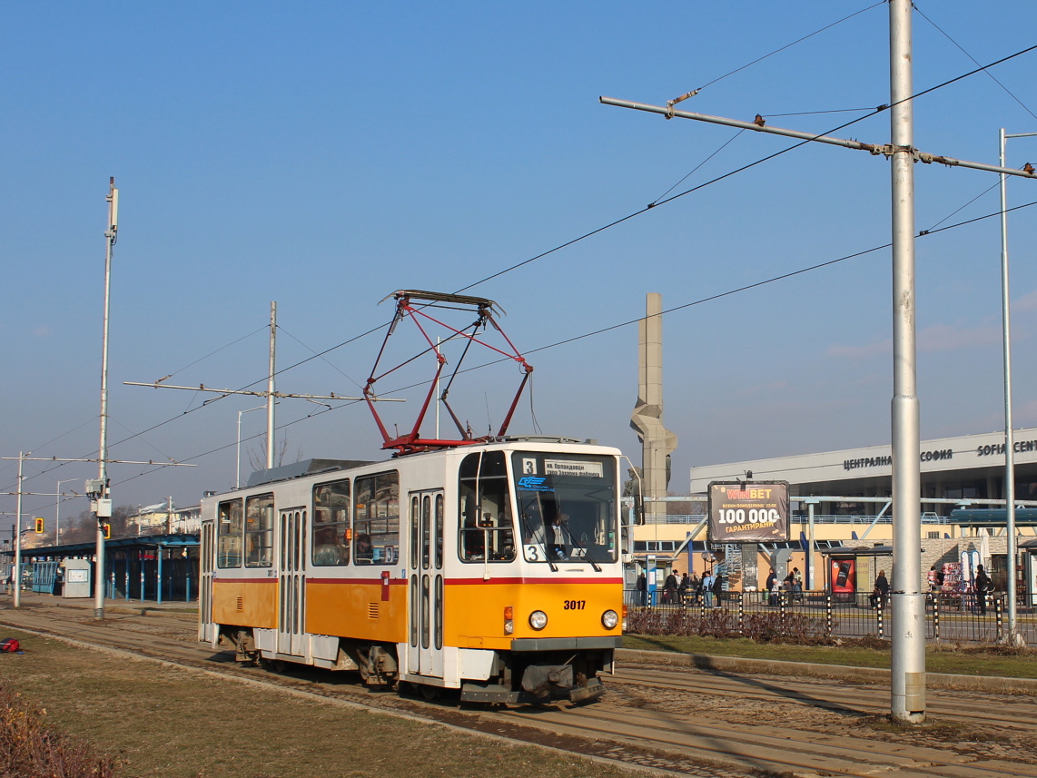 София, Tatra T6A2B № 3017