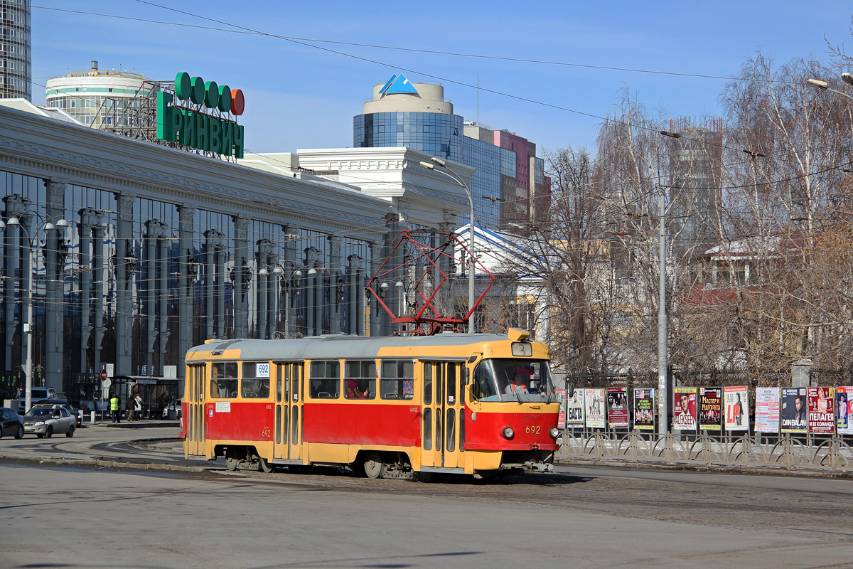 Екатеринбург, Tatra T3SU № 692
