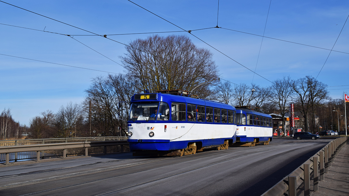 Рига, Tatra T3A № 30100