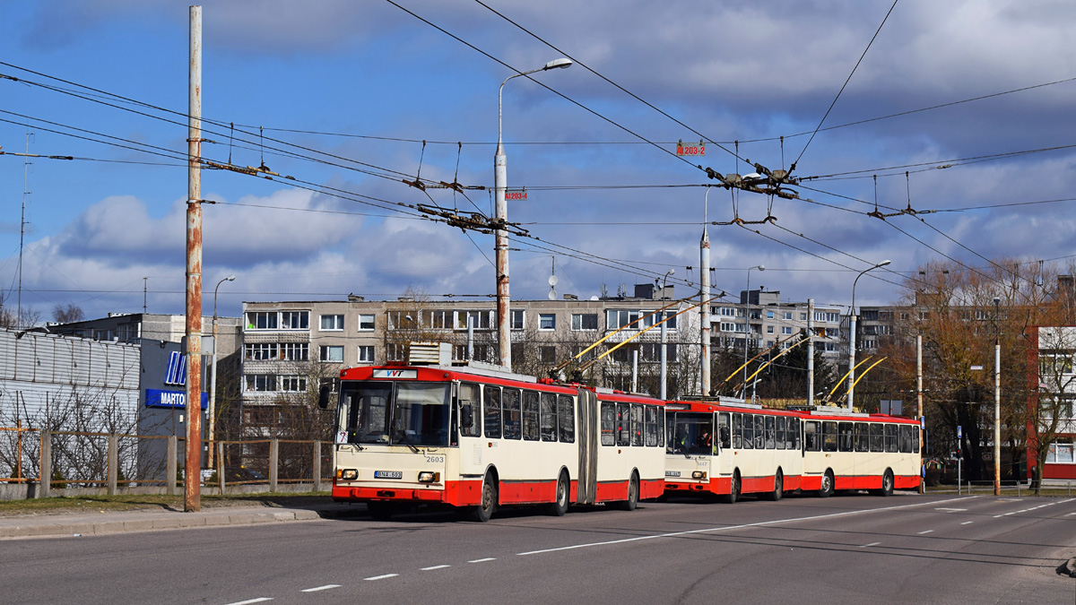 Vilnius, Škoda 15Tr03/6 nr. 2603