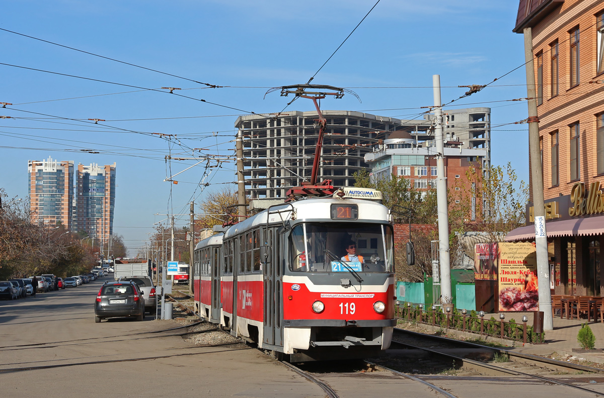 Краснодар, Tatra T3SU КВР МРПС № 119