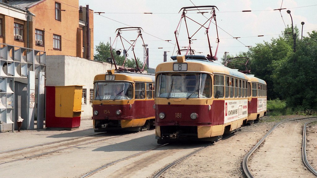 Екатеринбург, Tatra T3SU № 181