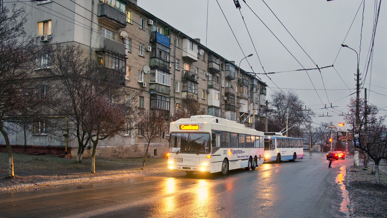 Мариуполь, MAN/Gräf & Stift 860 SL172HO № 1309; Мариуполь — Происшествия