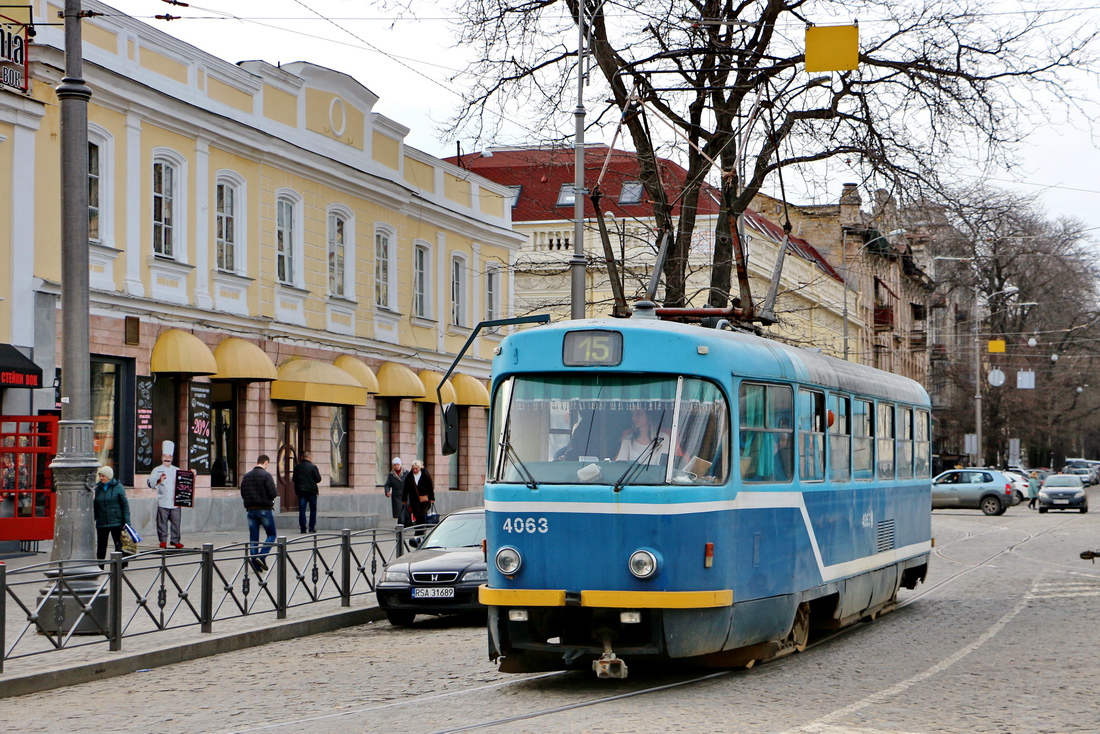Одеса, Tatra T3R.P № 4063