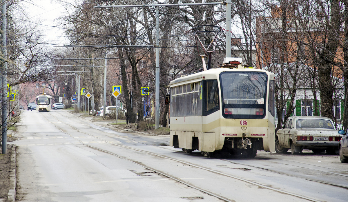 Ростов-на-Дону, 71-619КУ № 065; Ростов-на-Дону — Трамвайные линии и инфраструктура
