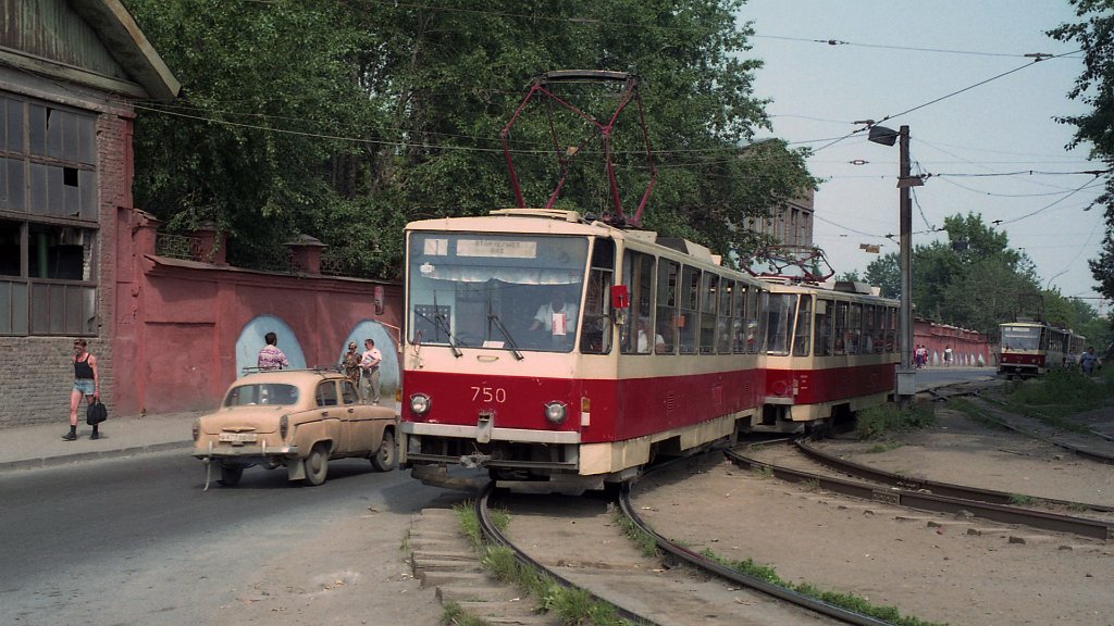 Екатеринбург, Tatra T6B5SU № 750