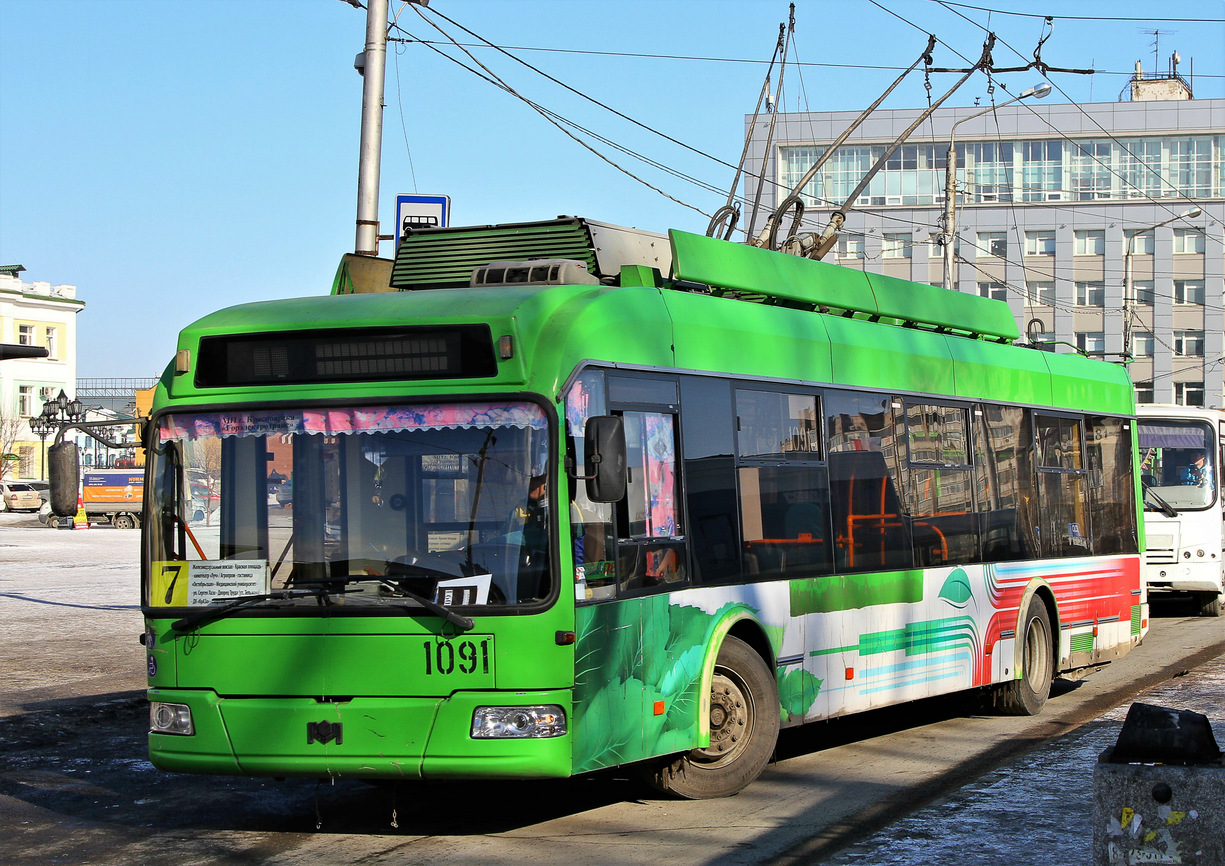 Красноярск, БКМ 321 № 1091