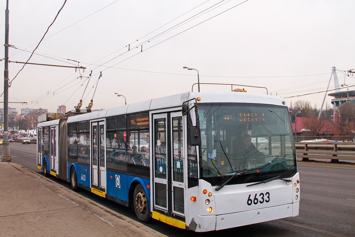 Москва, Тролза-6206.01 «Мегаполис» № 6633