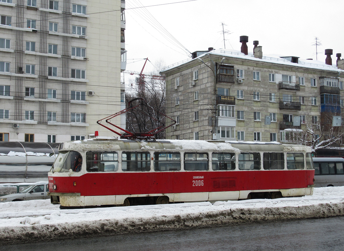 Самара, Tatra T3SU (двухдверная) № 2006