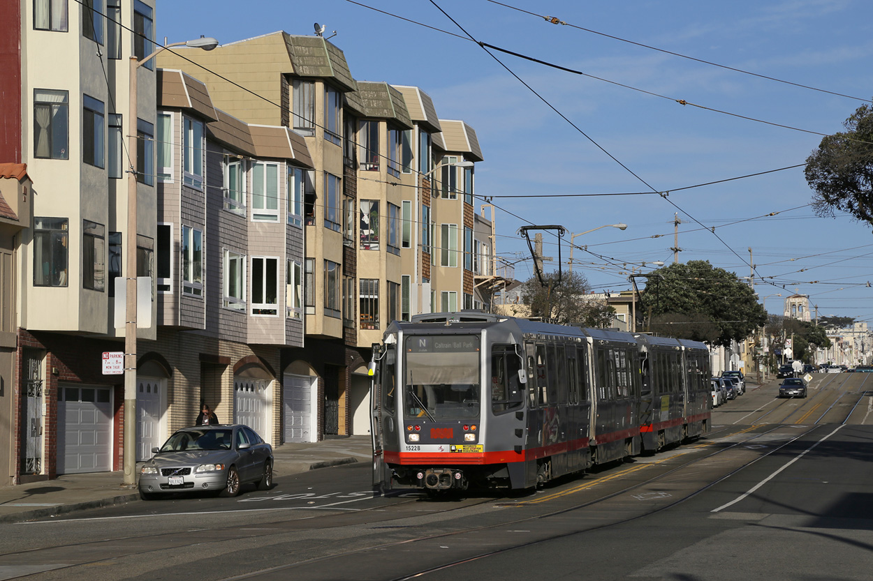 Сан-Франциско, область залива, Breda LRV SFS № 1522