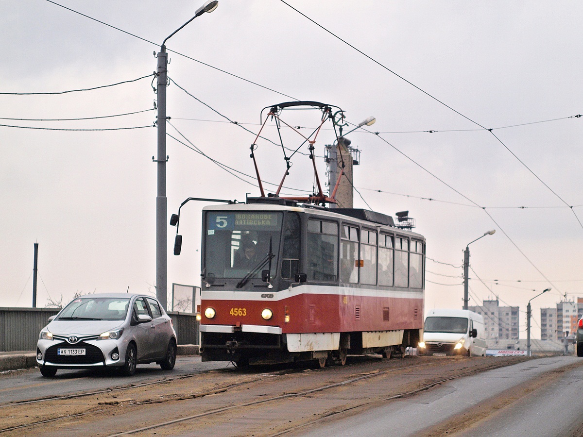 Харьков, Tatra T6A5 № 4563