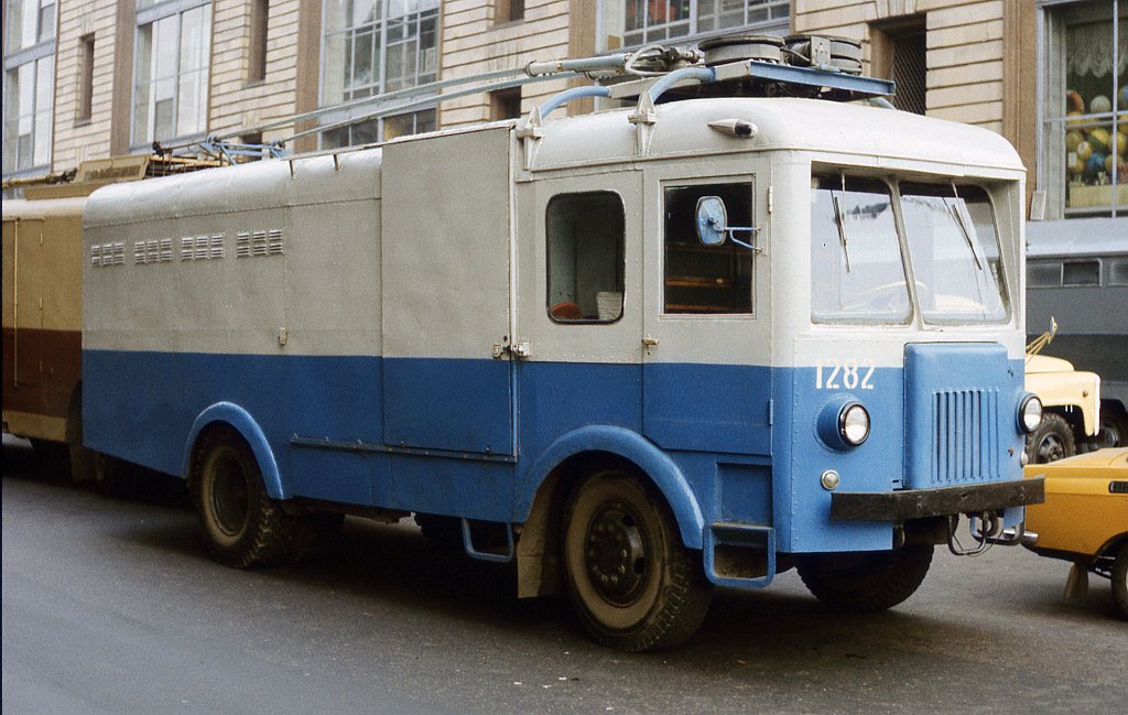 Москва, ТГ-3М № 1282; Москва — Исторические фотографии — Трамвай и Троллейбус (1946-1991)