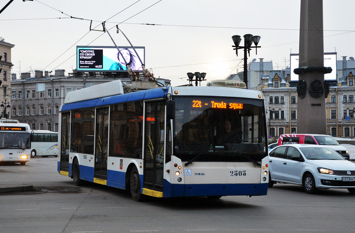 Санкт-Петербург, Тролза-5265.00 «Мегаполис» № 2505