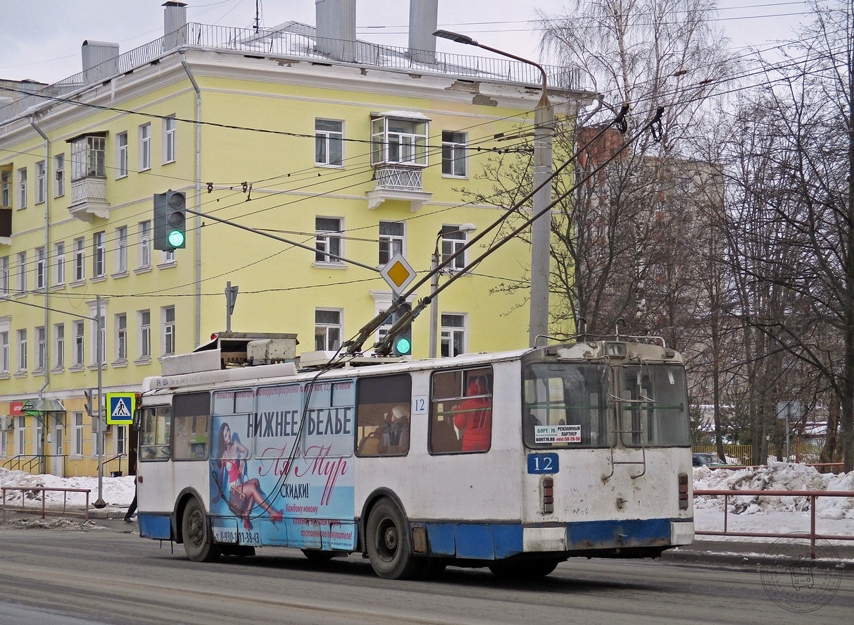Рыбинск, ЗиУ-682Г-016-* (обр. 2009) № 12